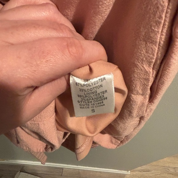 Pink Backless Halter Dress – Size S - Picture 7 of 9